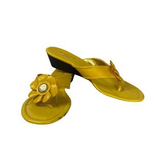 Anne Klein iFlex Women’s Wedge/Sandal, 9M, yellow